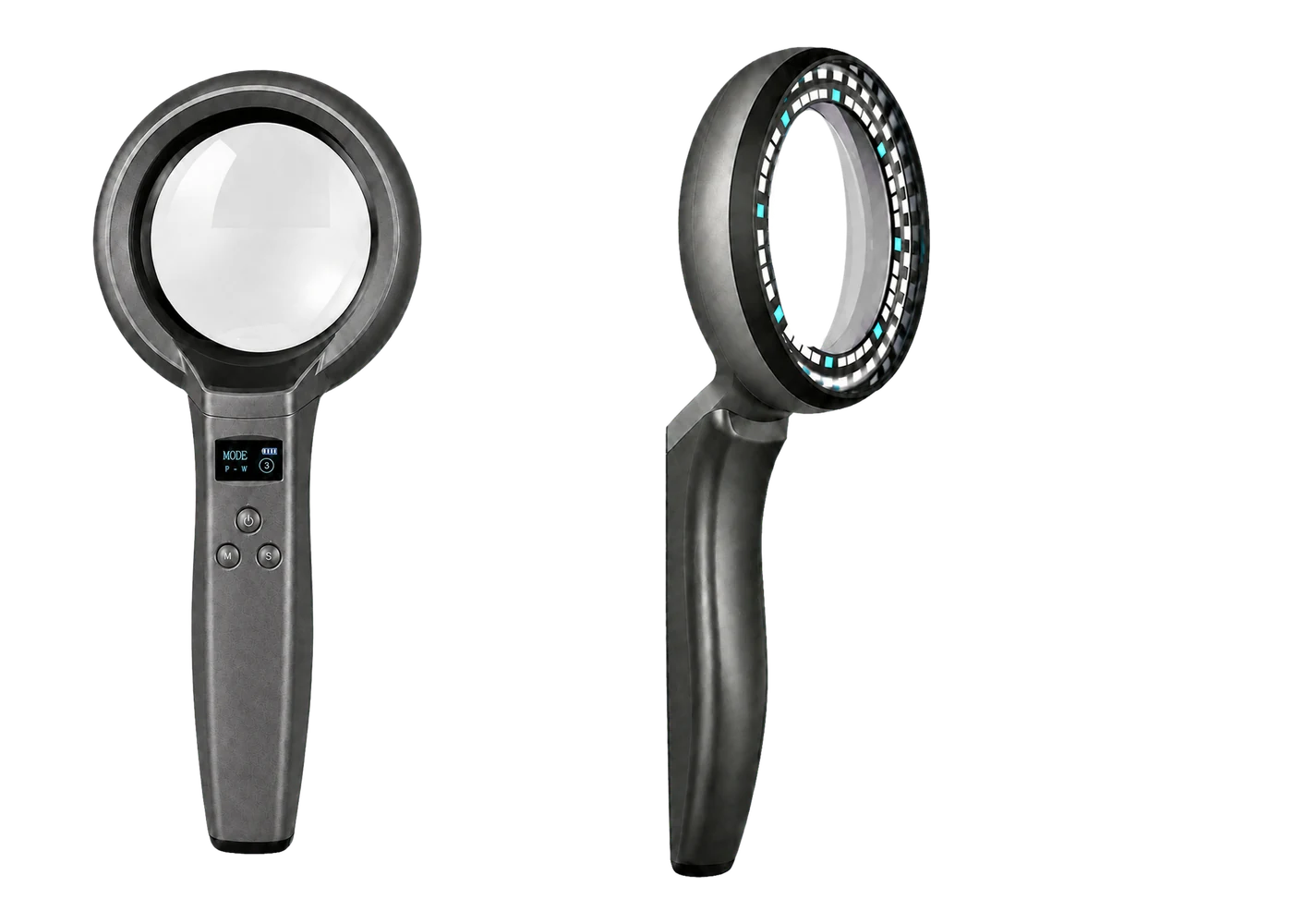 Front and three-quarter views of the Choyang Medics SkinVue visualization device